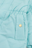 The Chevron Aqua Puffer Jacket