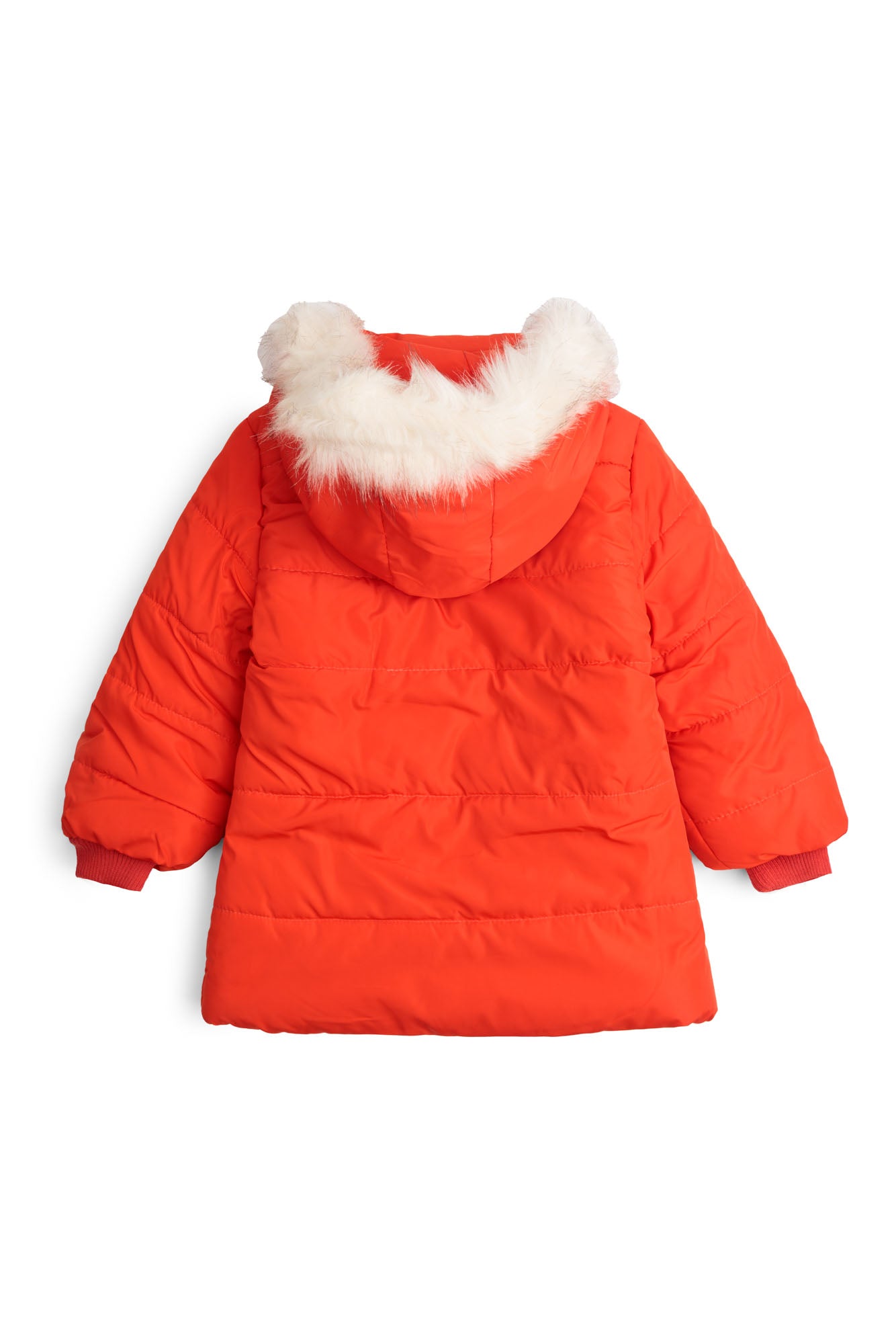 The Chevron Orange Puffer Jacket