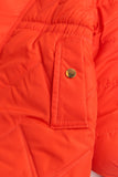 The Chevron Orange Puffer Jacket