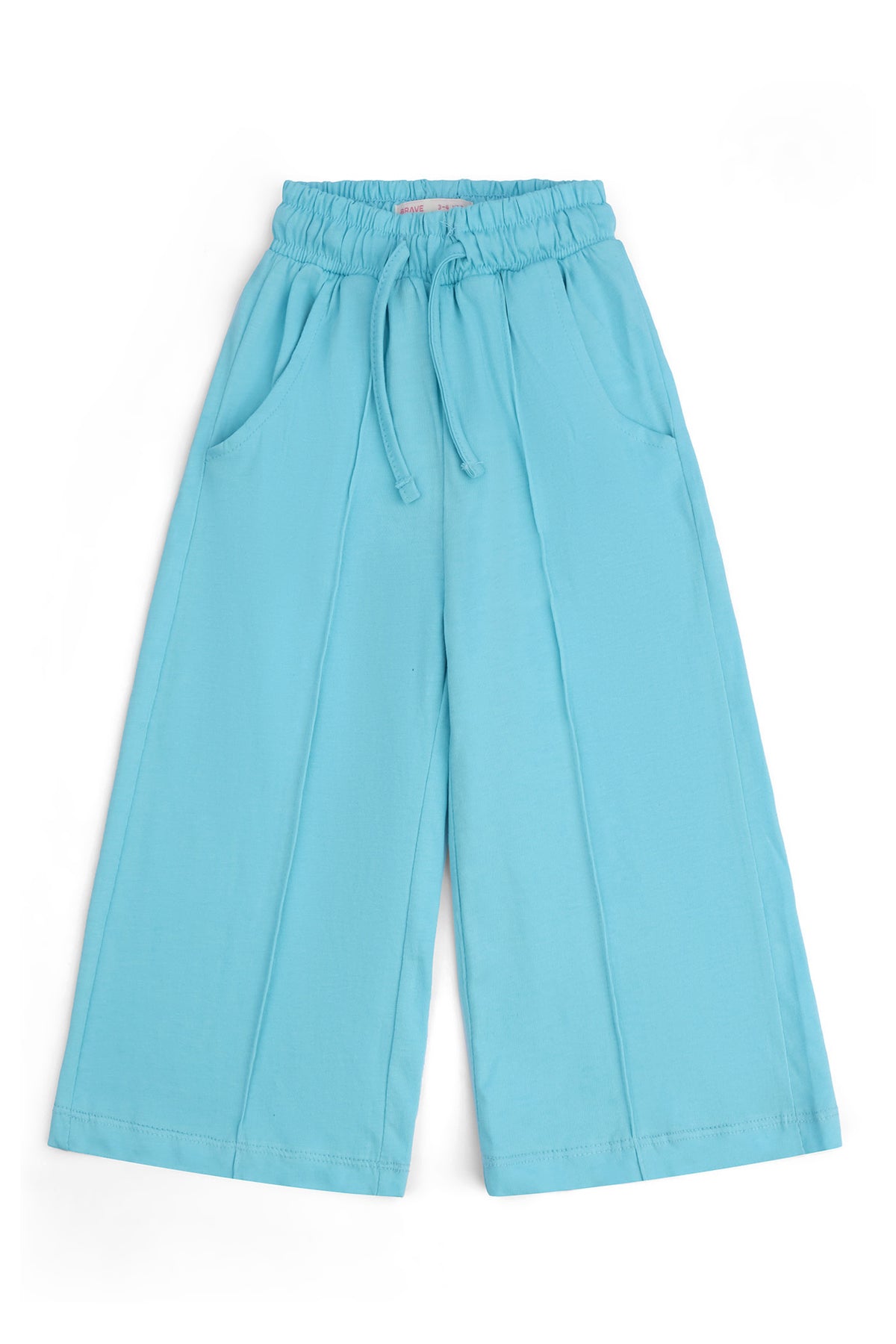 Girls’ Comfort-Stretch Jersey Wide-Leg Trouser