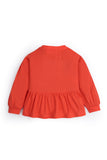 Peplum Stay Groovy Top