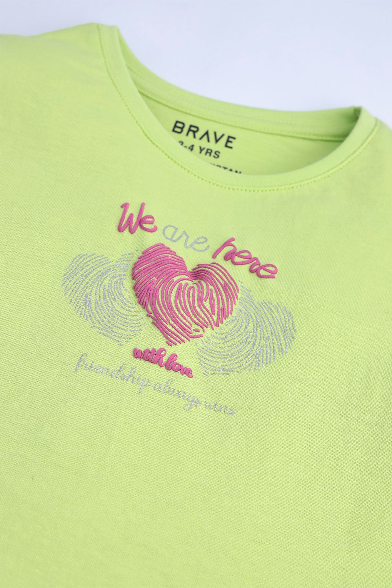 Girls' "We Are Here" Graphic Tee
