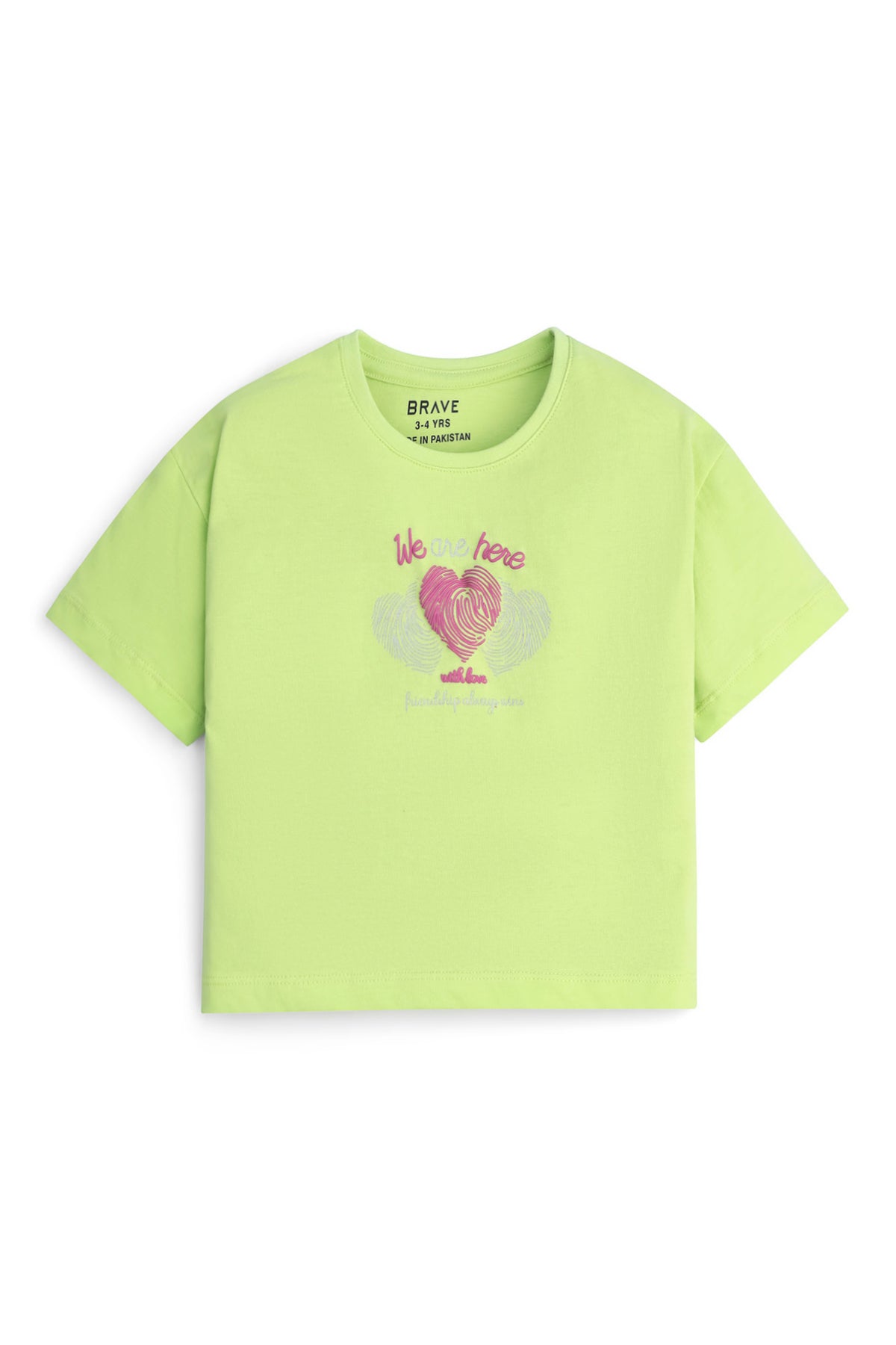 Girls' "We Are Here" Graphic Tee