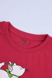 Girls’ Flutter-Sleeve Graphic Tee