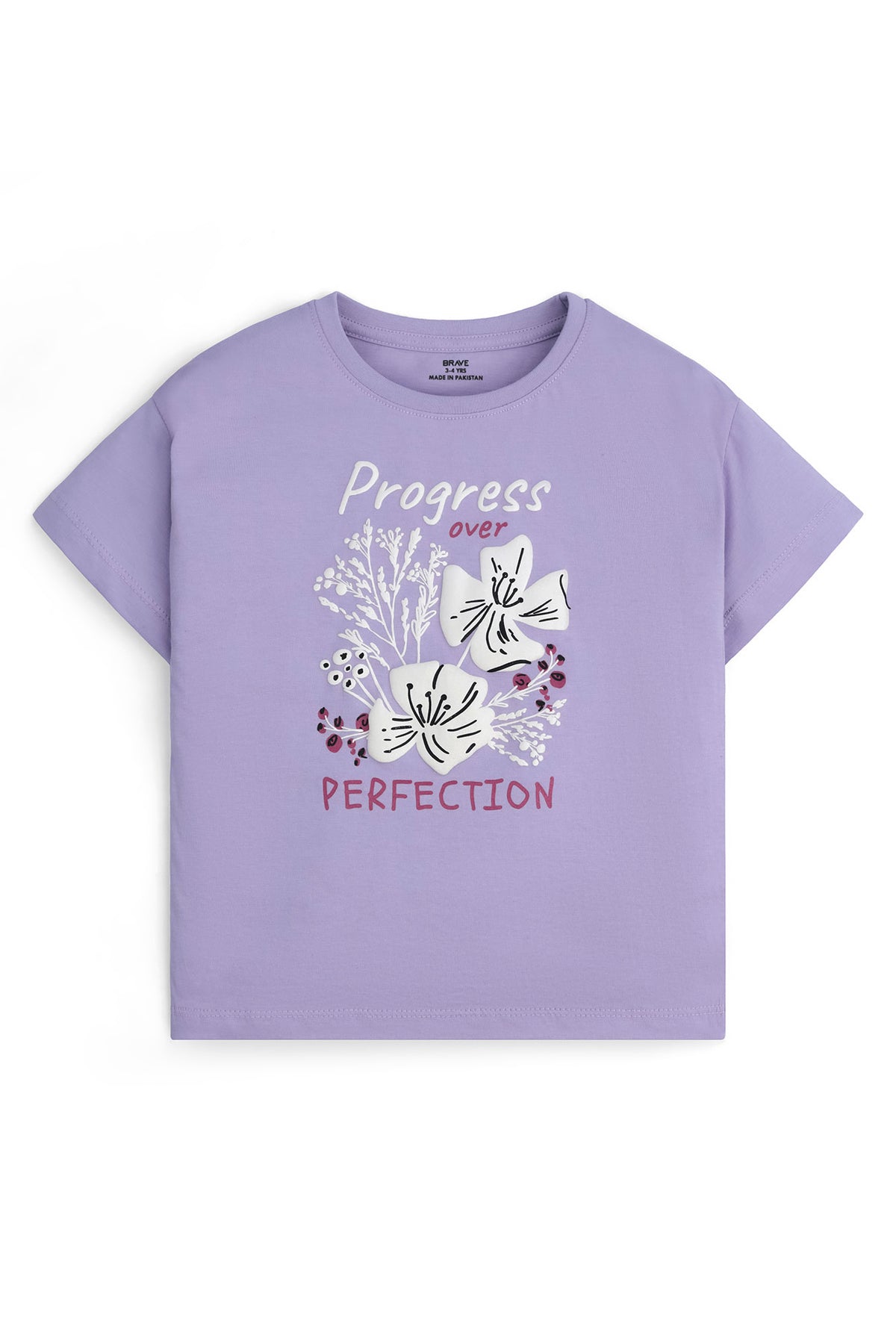 Girls’ Botanical Mantra Tee