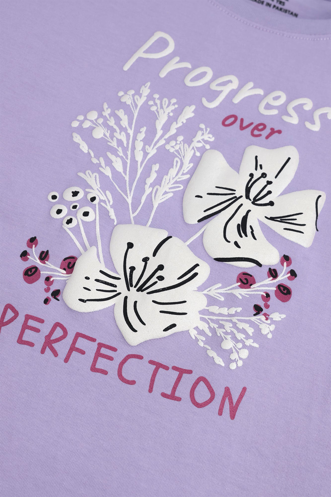 Girls’ Botanical Mantra Tee