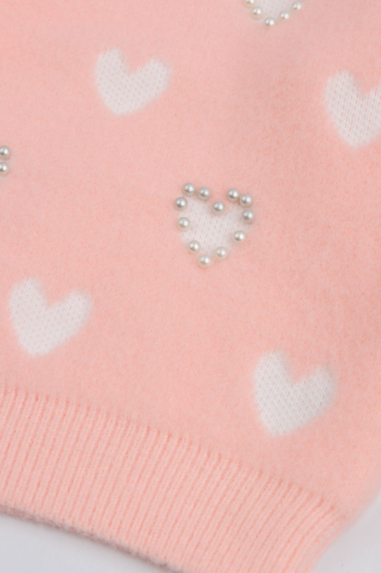 Charming Hearts Knit Sweater