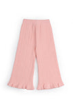 Pink Faux Fur & Pearl Cord Set