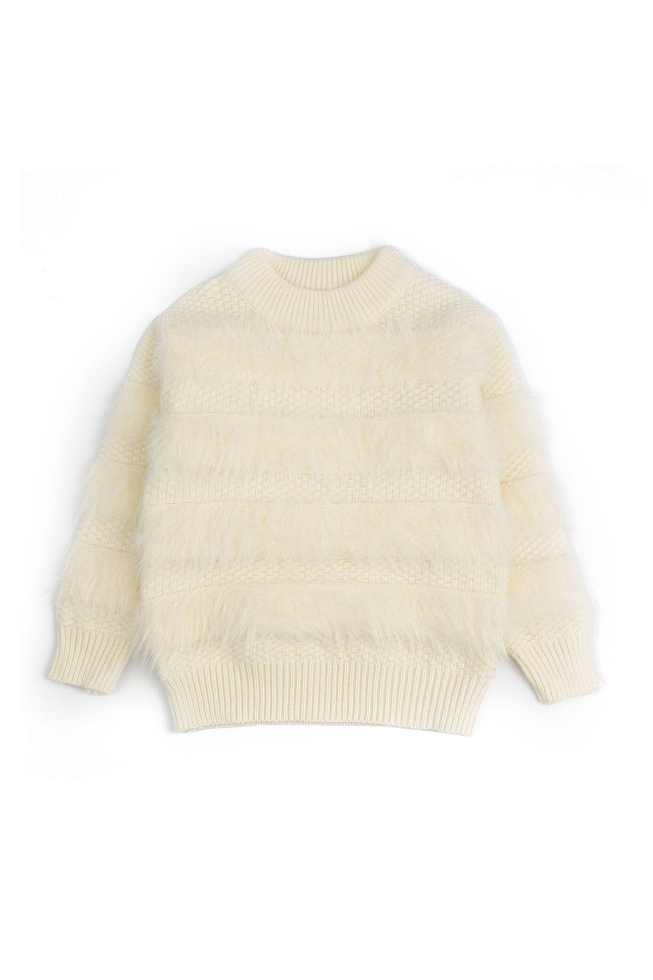 White Faux Fur Co-ORD Set