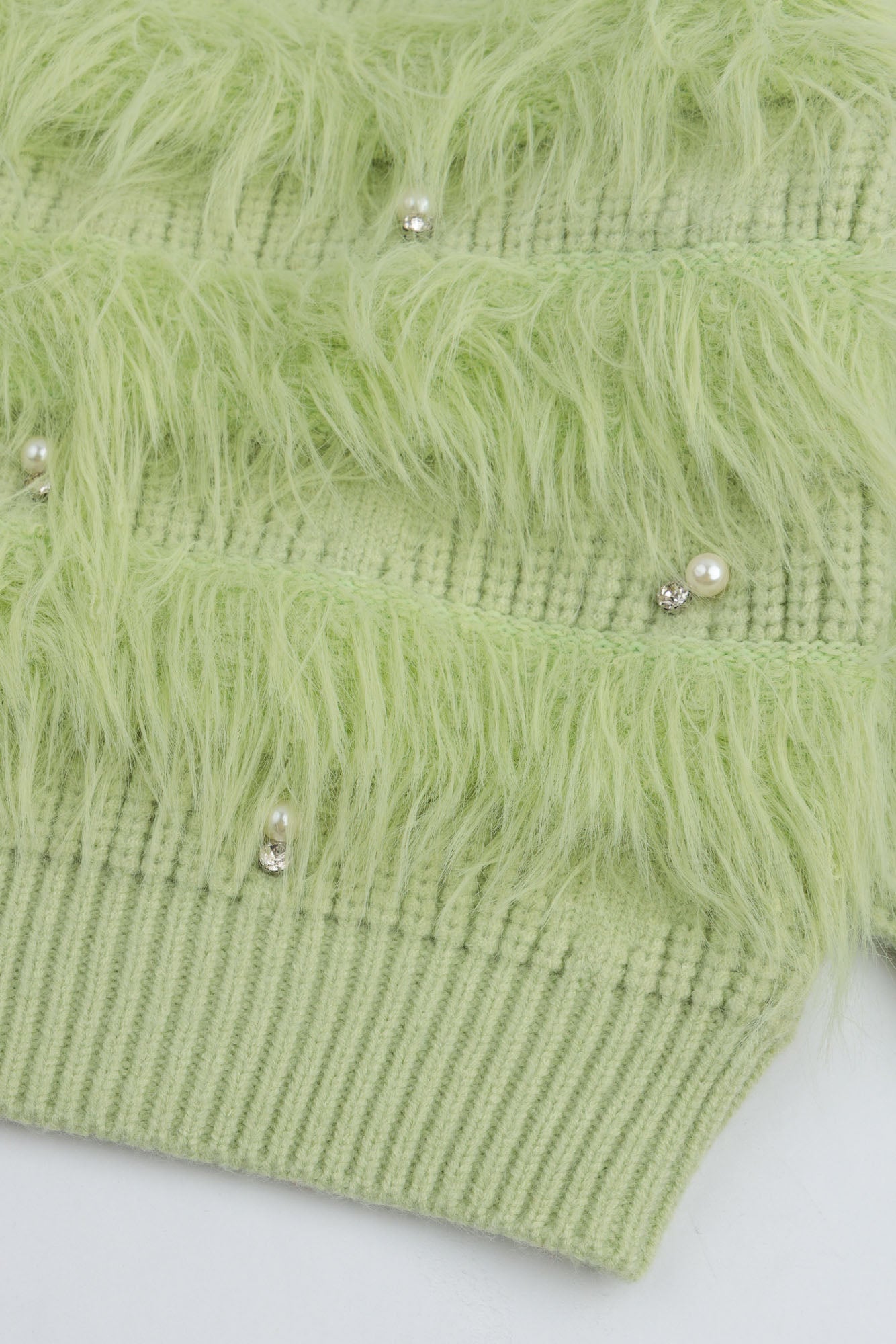 Green Faux Fur Co-ORD Set