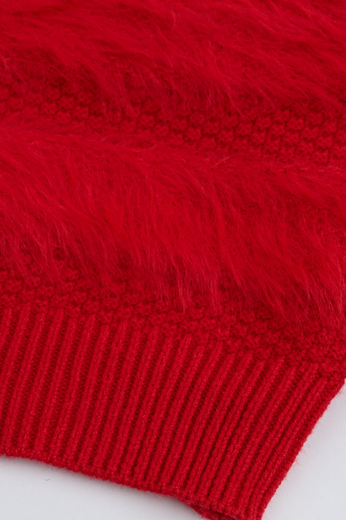 Red Faux Fur Co-ORD Set