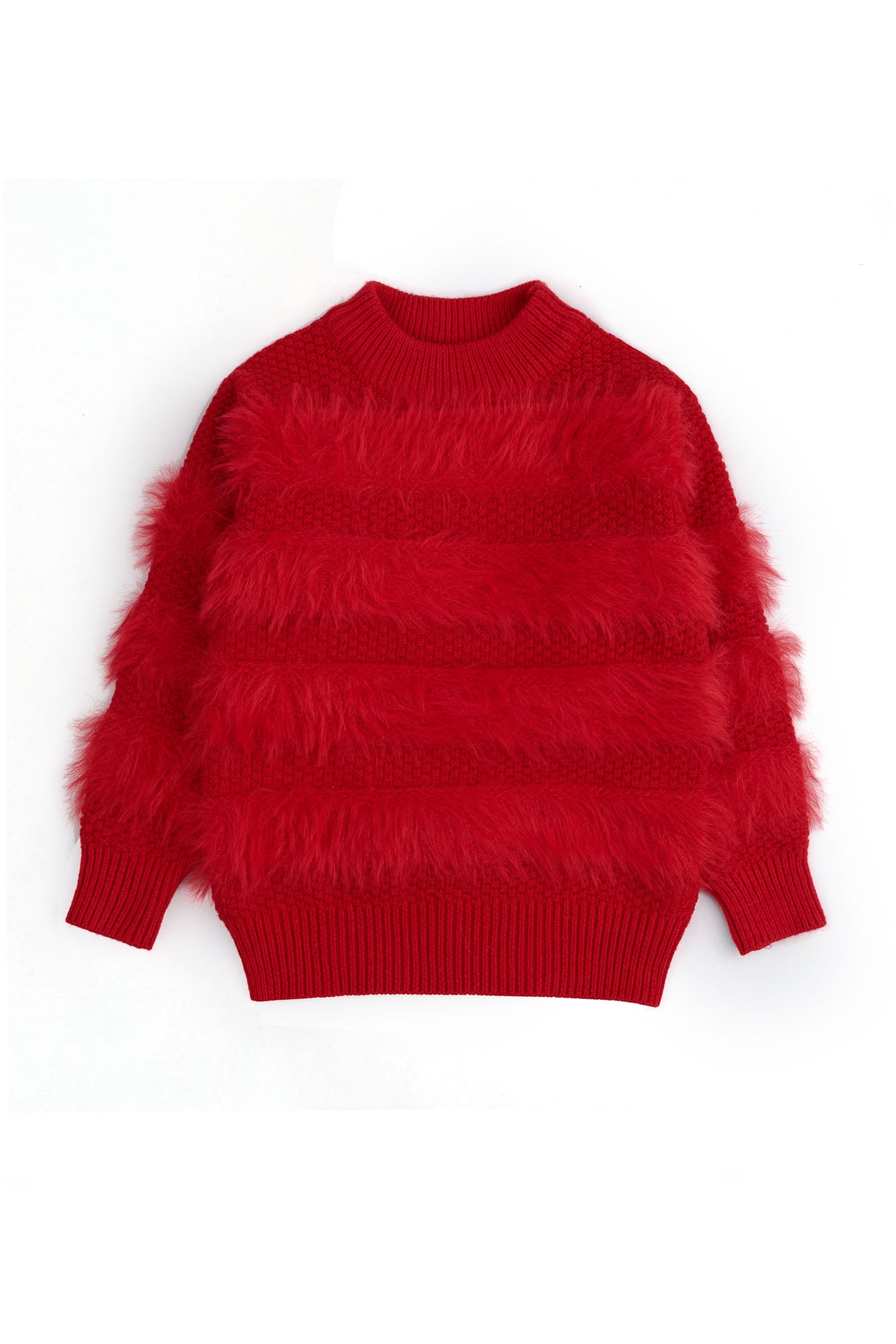 Red Faux Fur Co-ORD Set