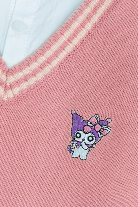 V-Neck Character Sweater