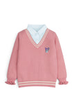 V-Neck Character Sweater