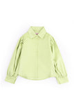 Girls  Puff-Sleeve Corduroy Shirt