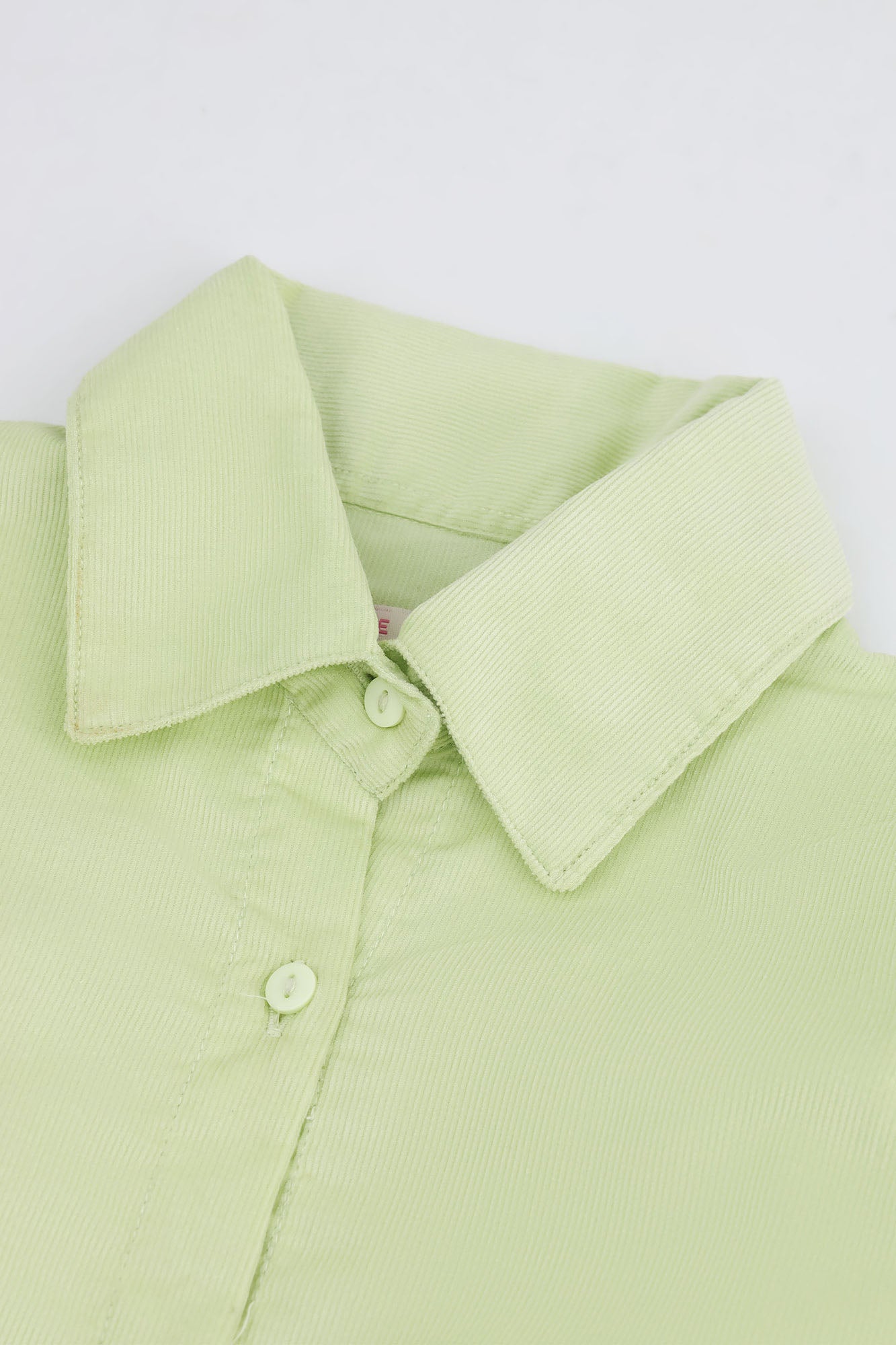 Girls  Puff-Sleeve Corduroy Shirt