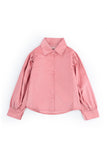 Girls  Puff-Sleeve Corduroy Shirt