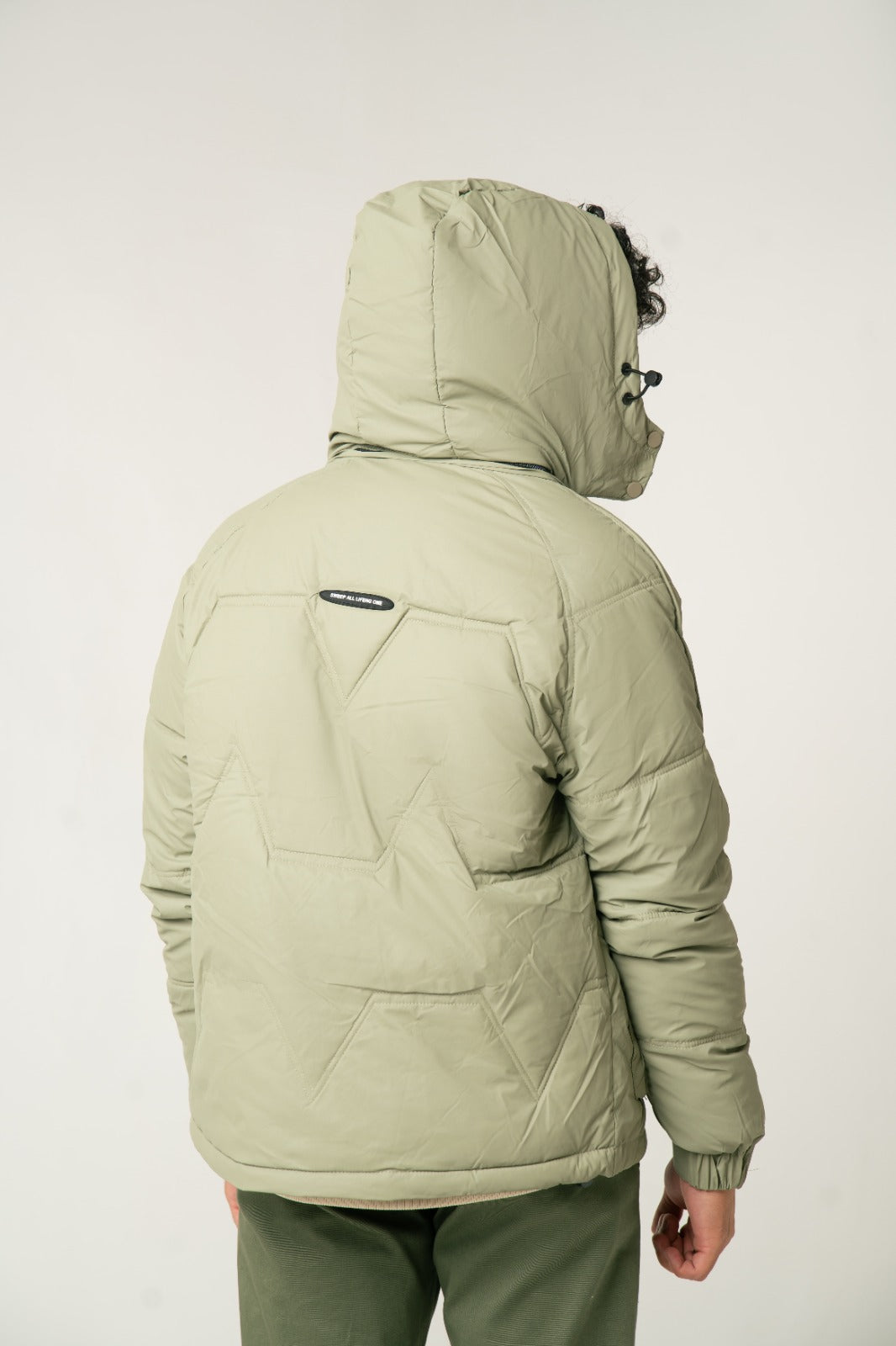 The Sage Green Puffer Jacket