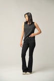 The Fine Stripe Knit Tank Top