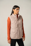 Quilted Sleeveless Puffer Jacket