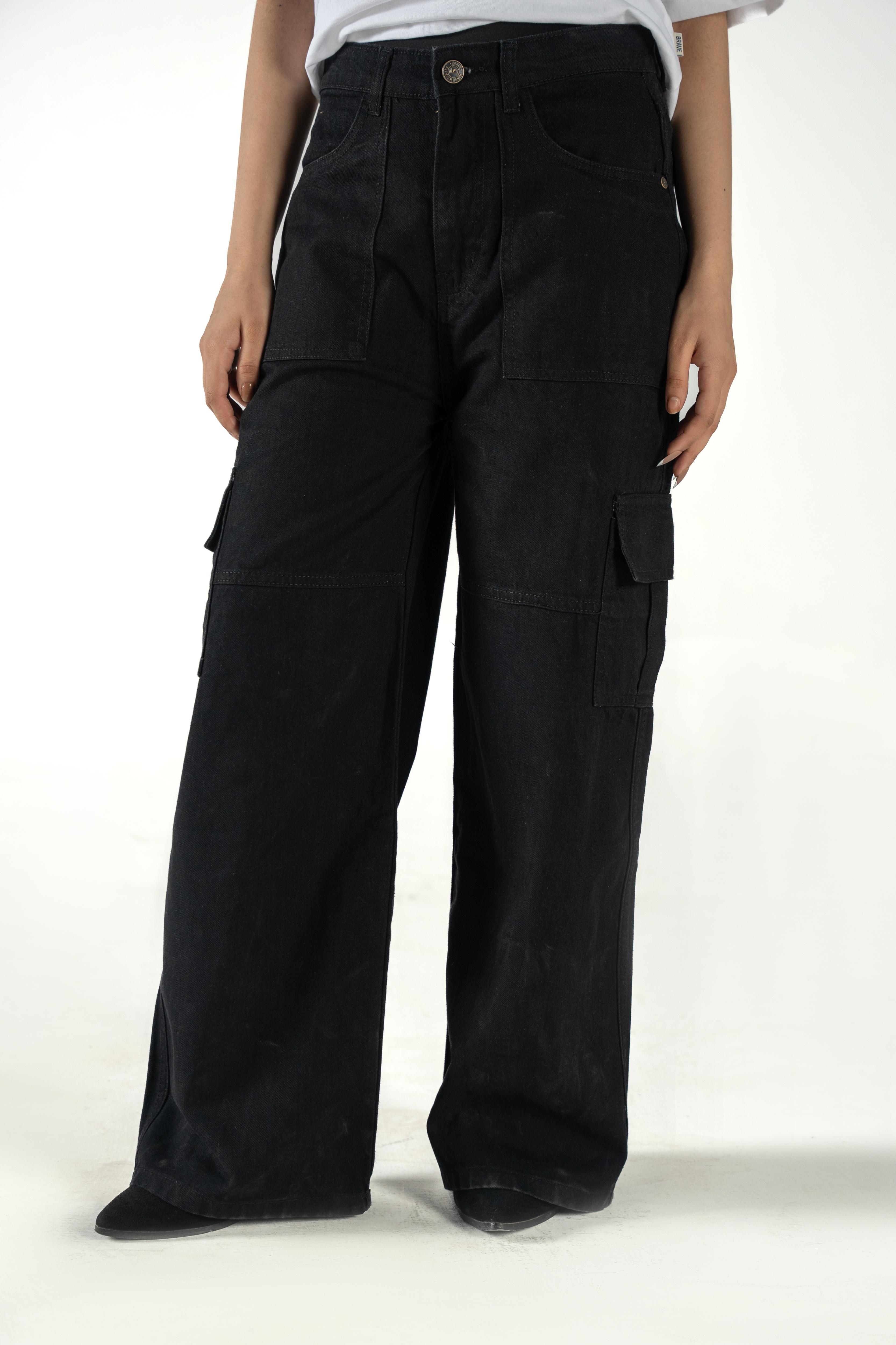 Women's Wide-Leg Cargo