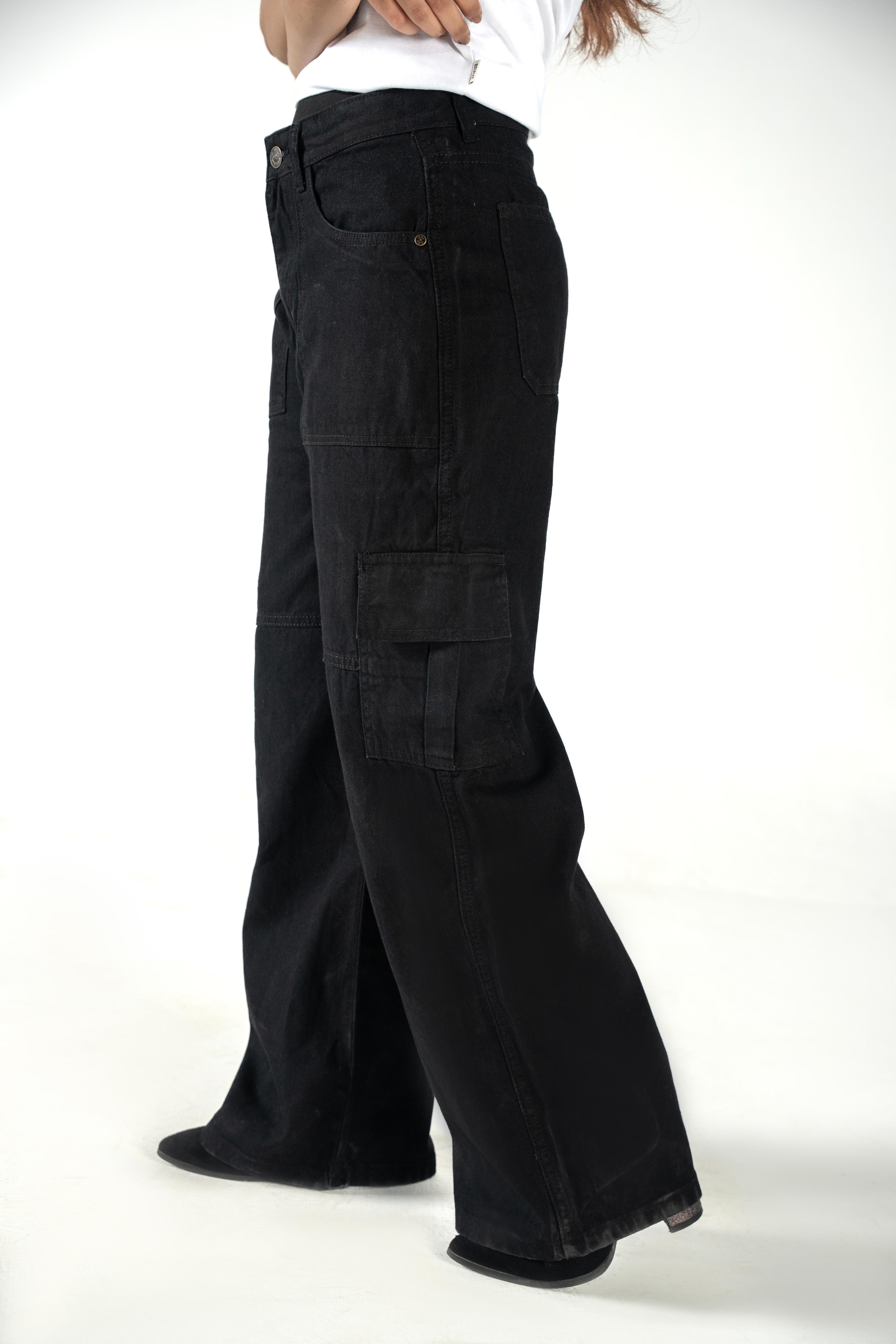 Women's Wide-Leg Cargo