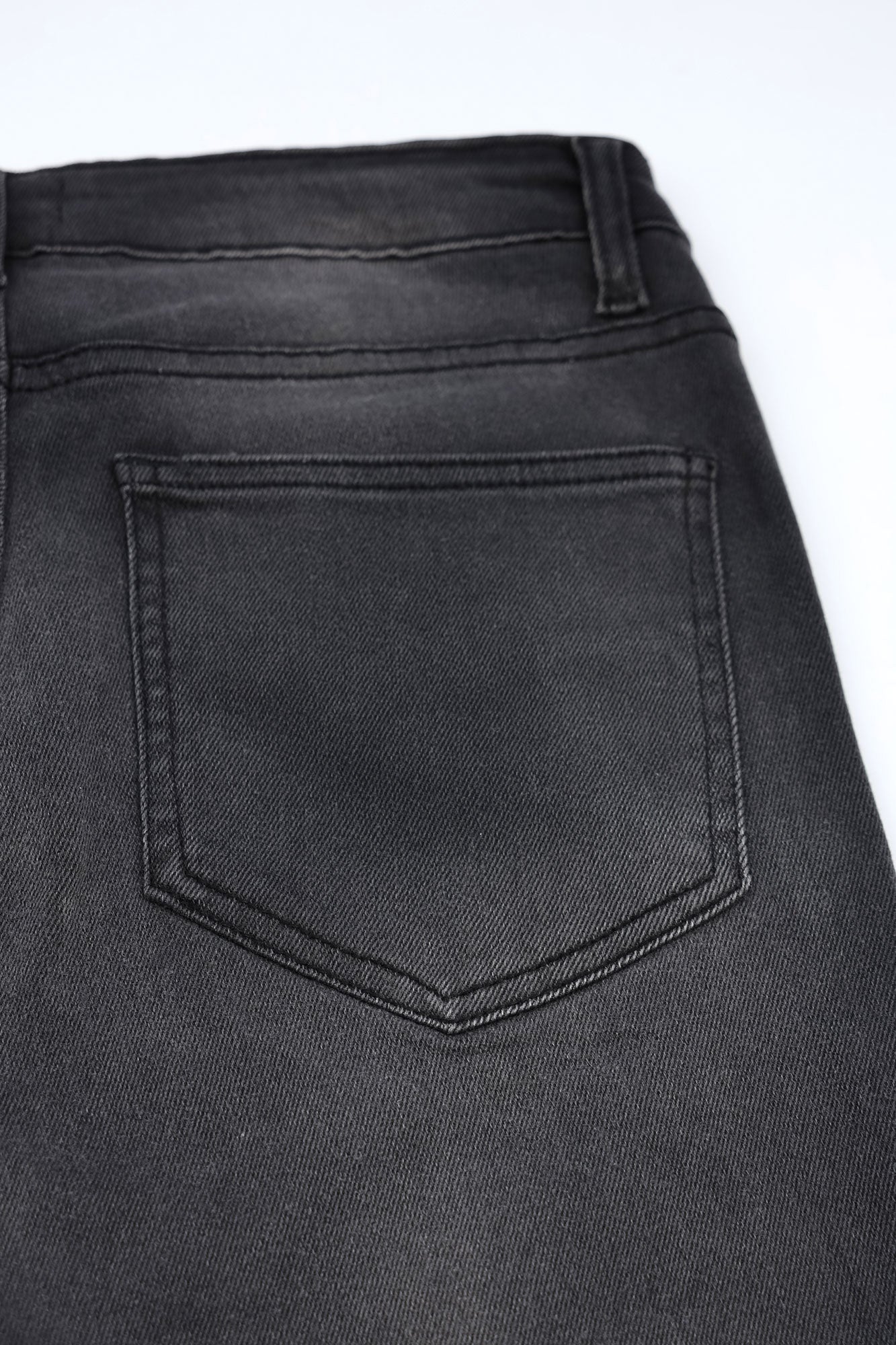 Ladies’ Shadow-Wash Wide Leg Denim