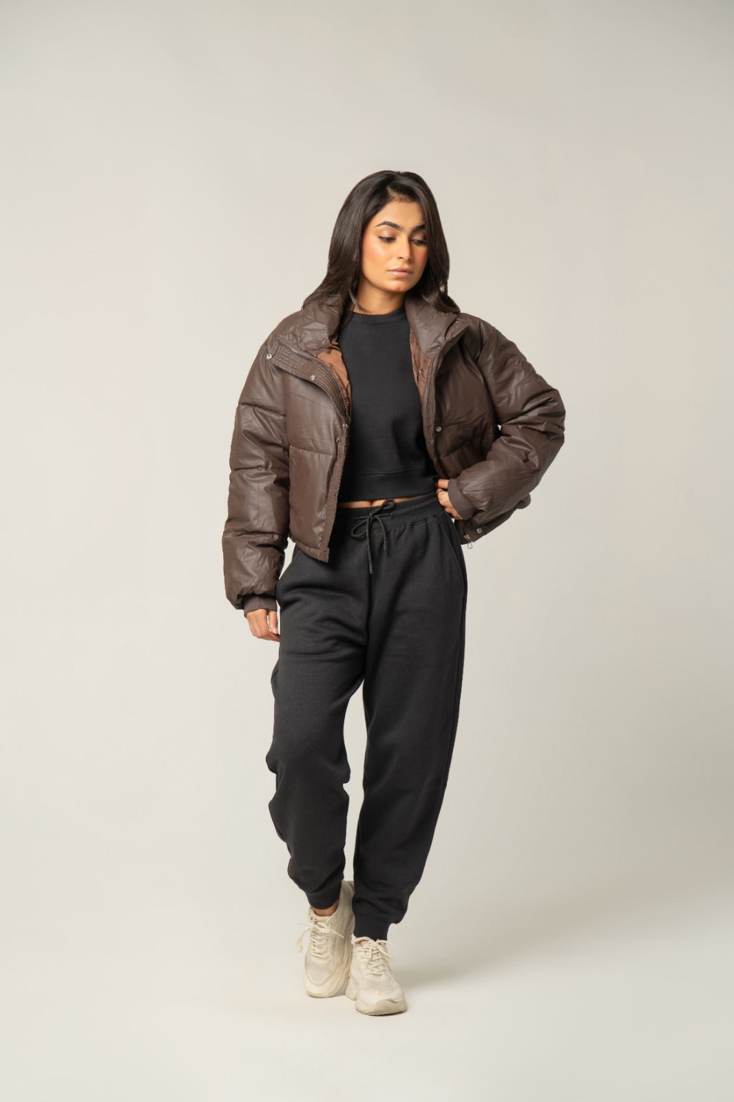 Urban Red-Bordeaux Puffer Jacket