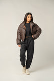 Urban Red-Bordeaux Puffer Jacket