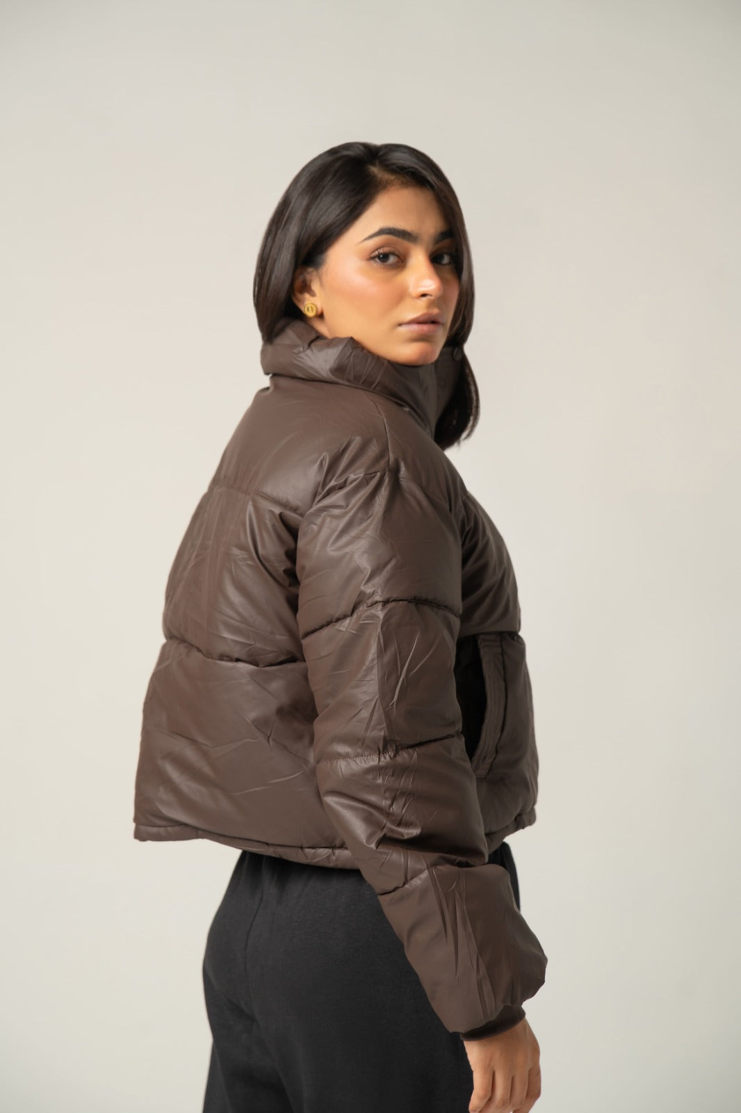 Urban Red-Bordeaux Puffer Jacket