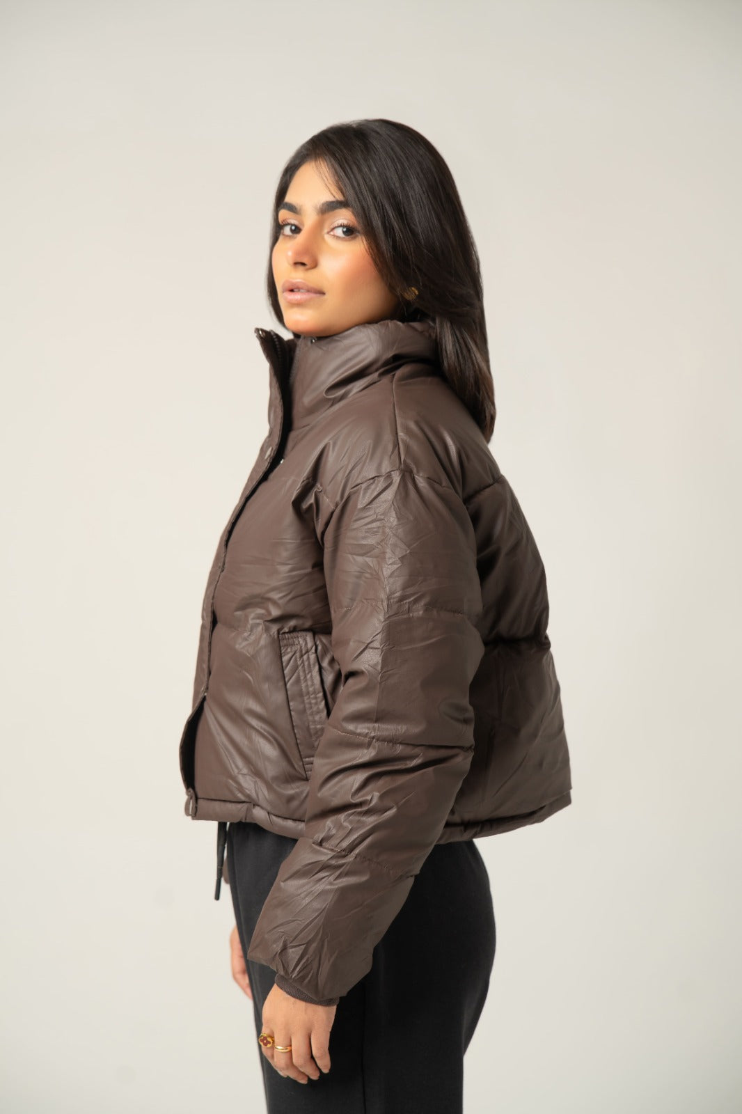 Urban Red-Bordeaux Puffer Jacket