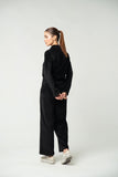 The Luxe Black Velvet Co-ord Set