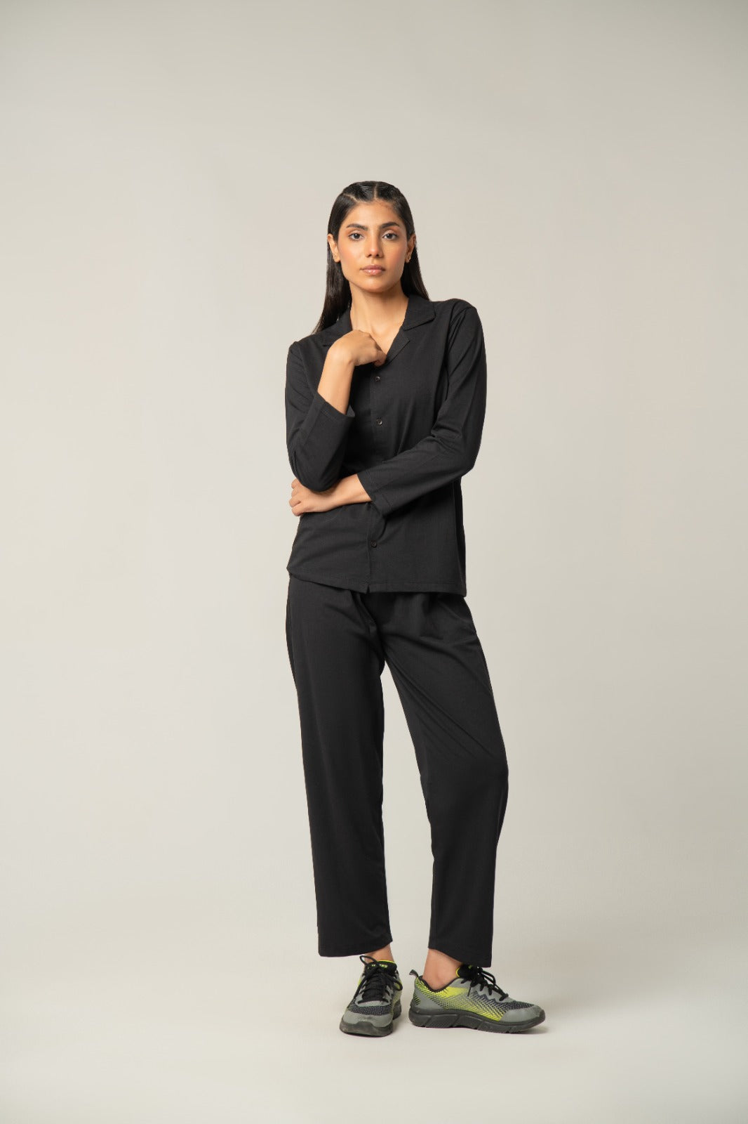Black Comfort Night Suit