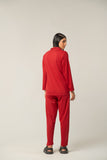 Maroon Comfort Night Suit