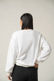 Oversized Balloon Sleeve Sweatshirt