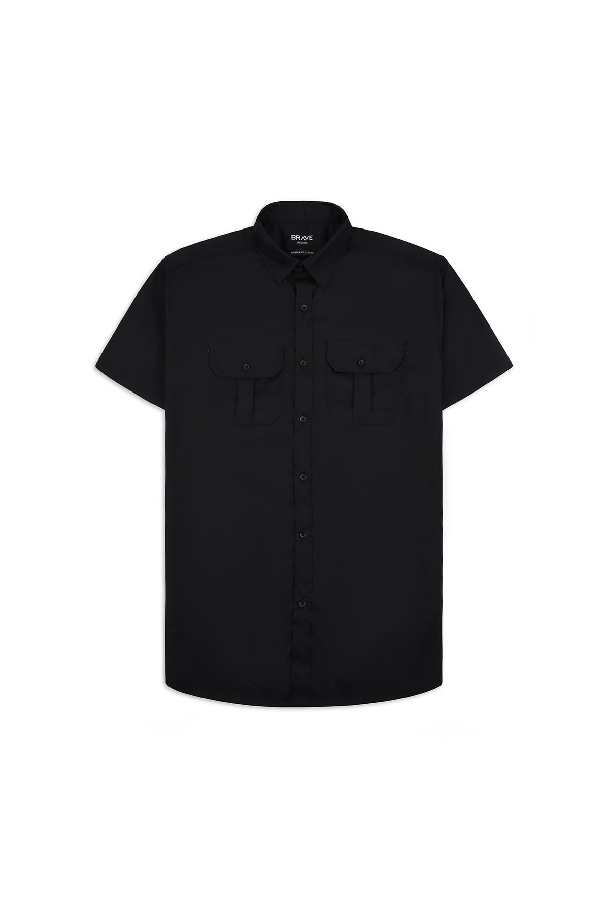 Men's Double Pocket  Casual Shirt