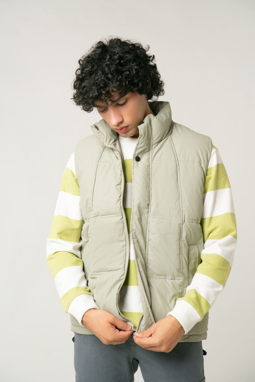 Structured Puffer Jacket