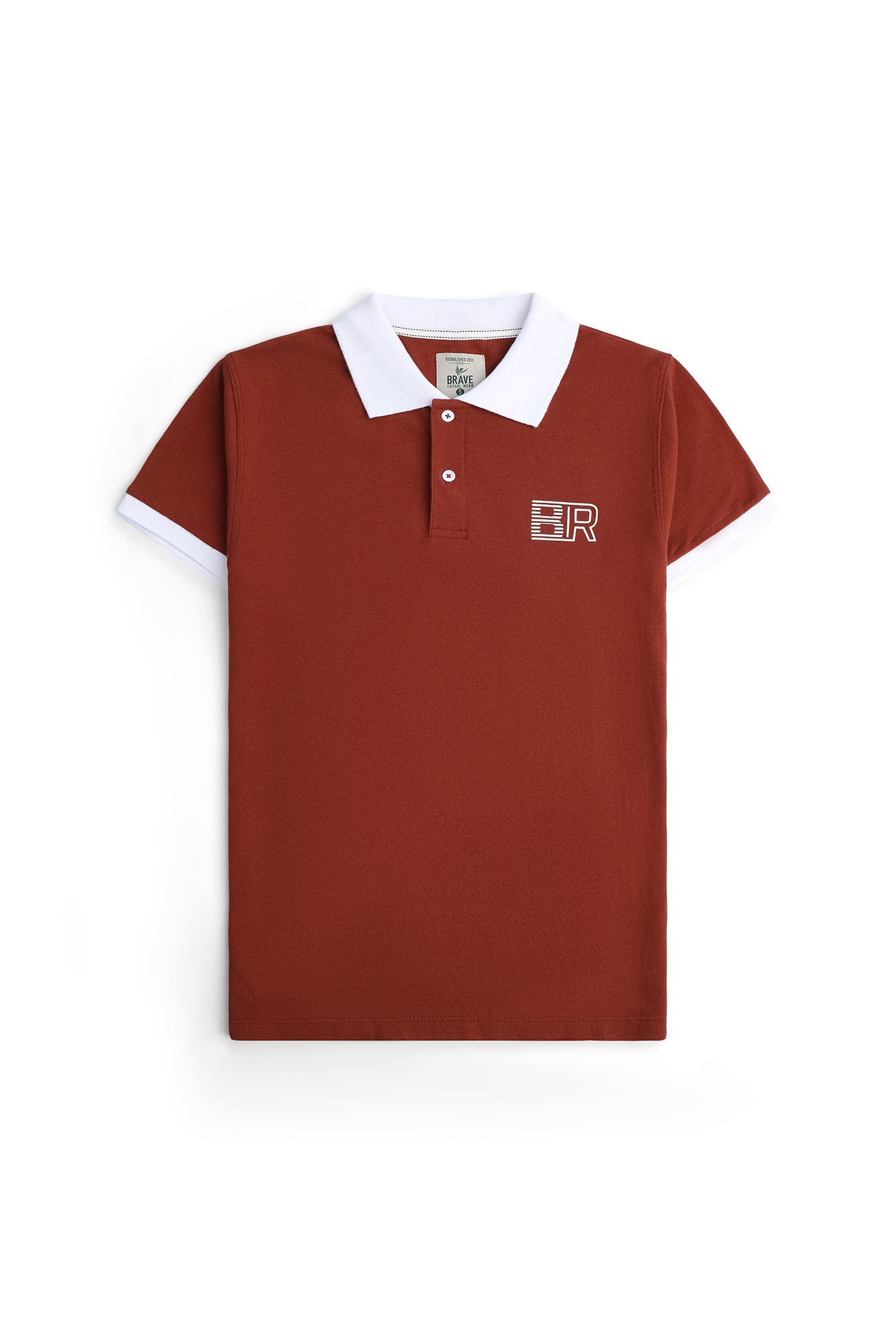 Men's Contrast Trim Polo Shirt