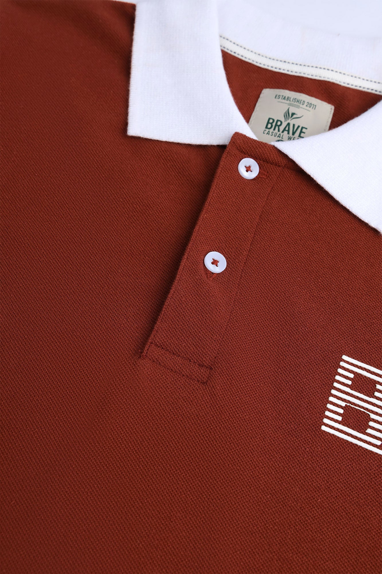 Men's Contrast Trim Polo Shirt