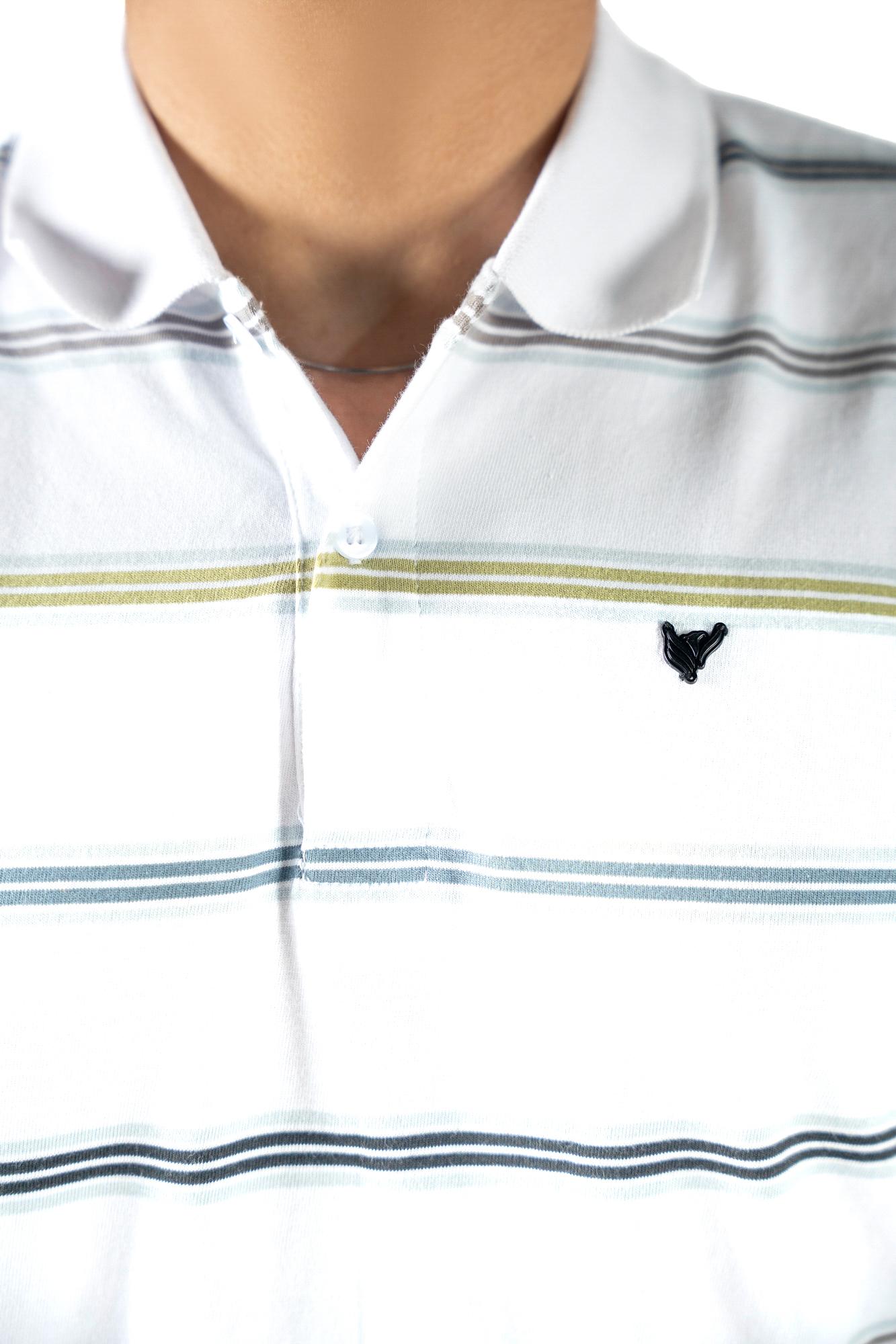 Men's Alpine Striped Polo
