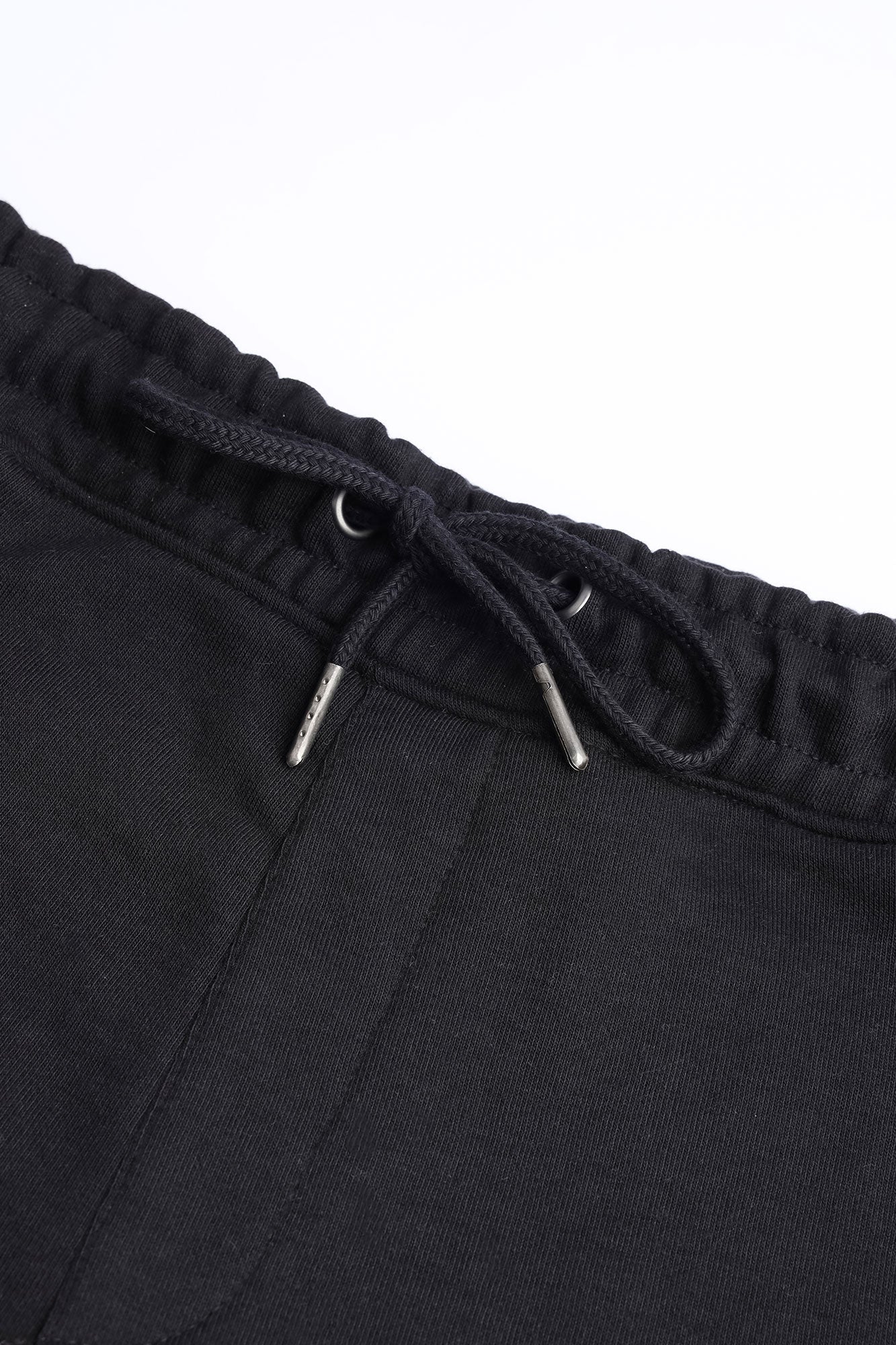 Men's Black Terry Shorts