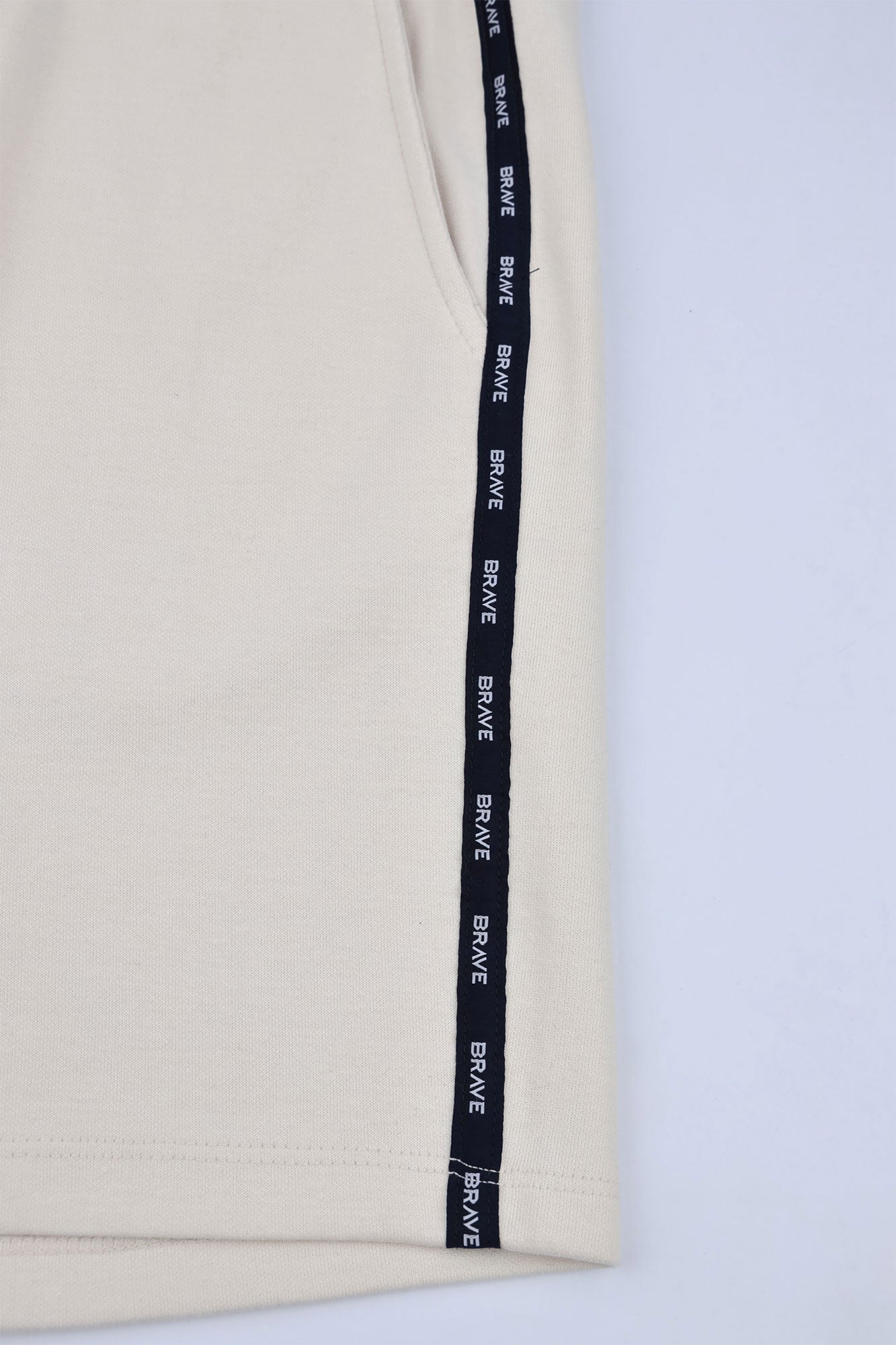 Men's French Terry Side-Tape Shorts