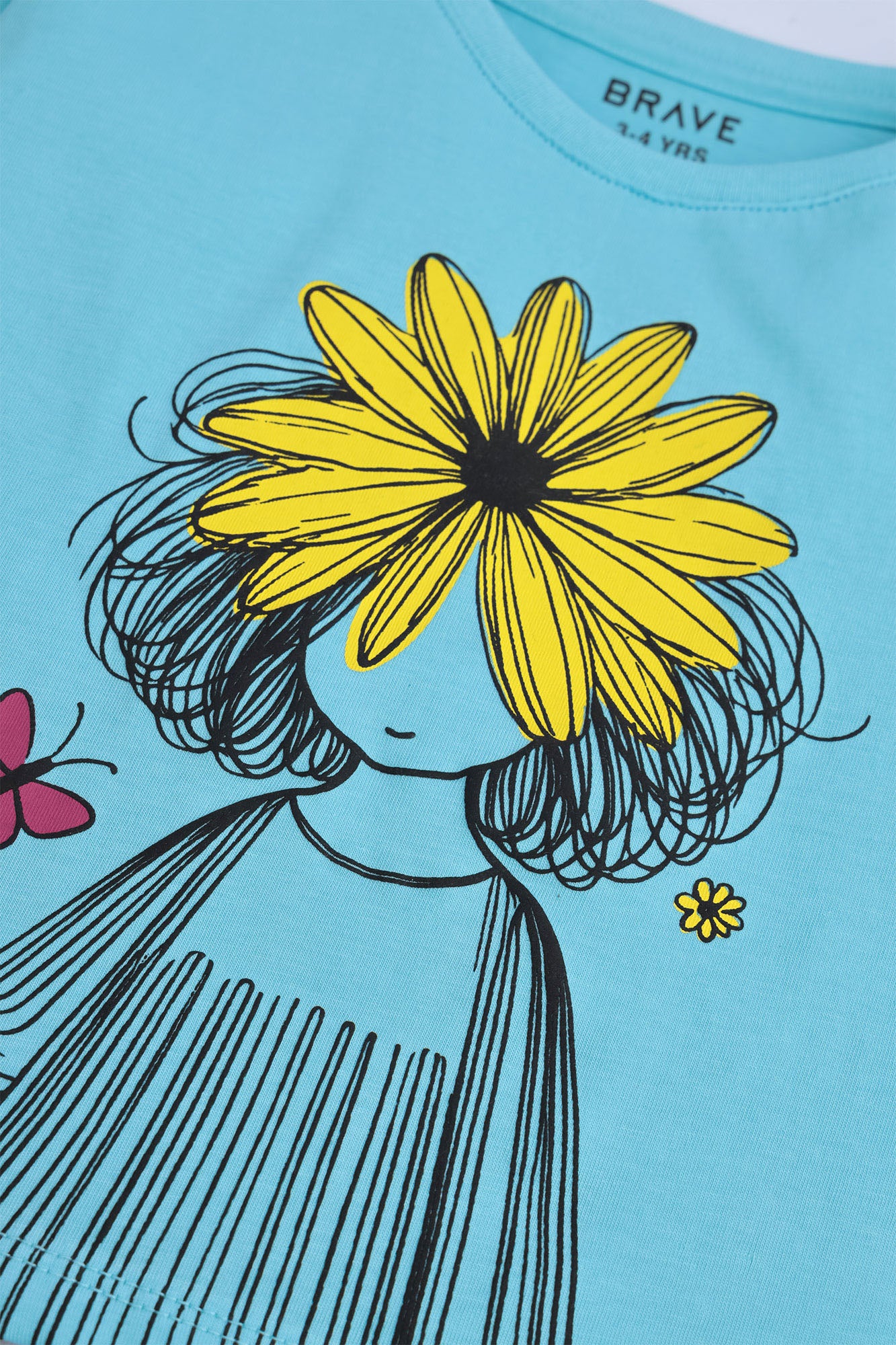 Girls' Flower Crown Tee