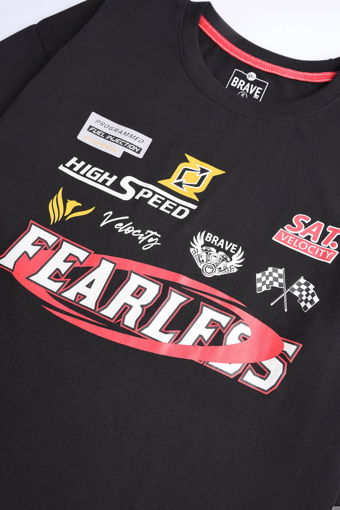 Men's Brave Club Racing Graphic Tee