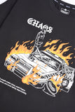 Men's Oversized"Chaos" Graphic Tee
