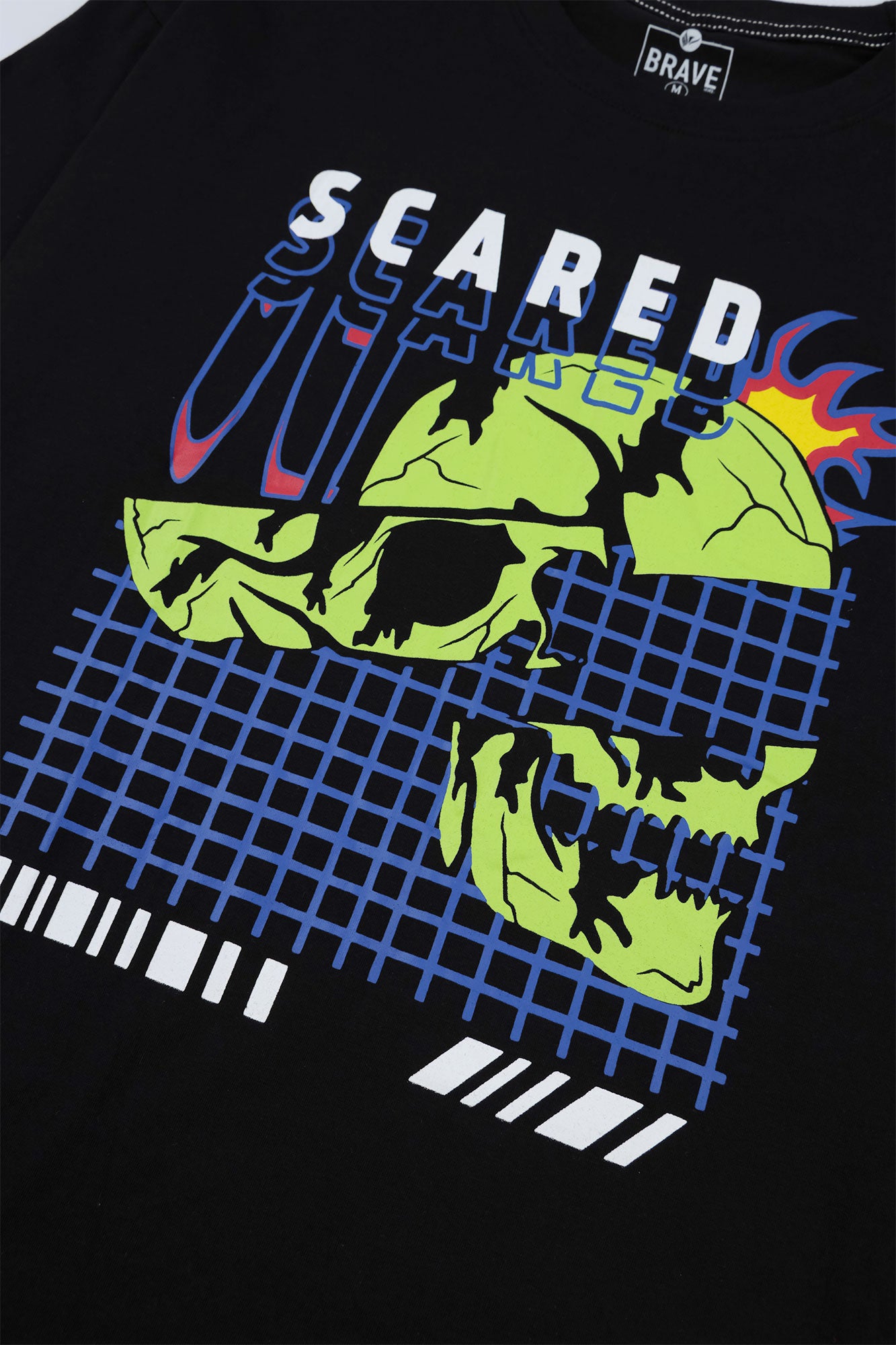 Men’s Cyber Skull Oversized Tee