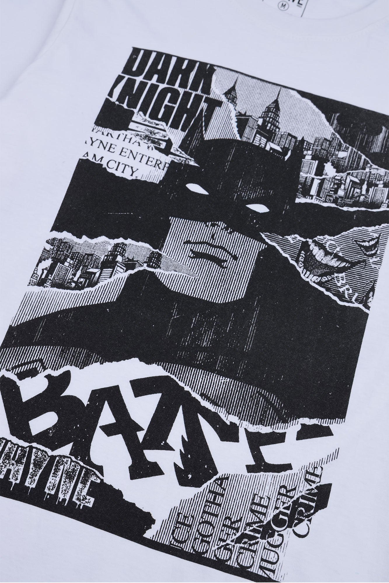 Men’s Dark Knight Collage Graphic Tee