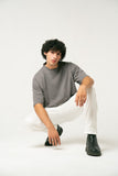 Gray Oversized Tee