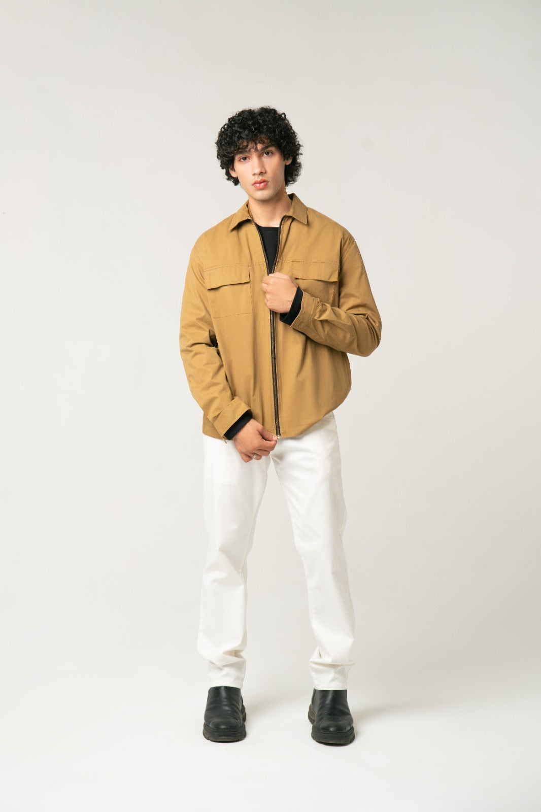 Tan Shacket