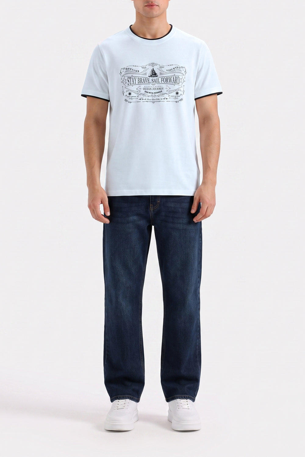 Men’s Graphic Crew Neck Tee